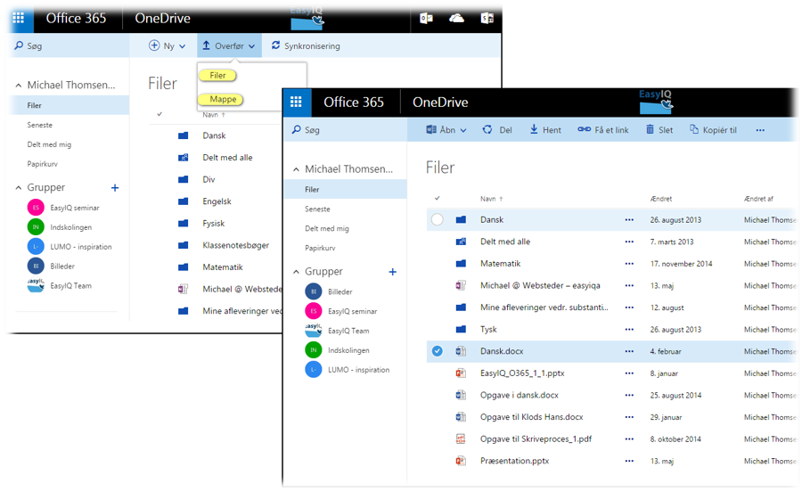OneDrive for Business GUI